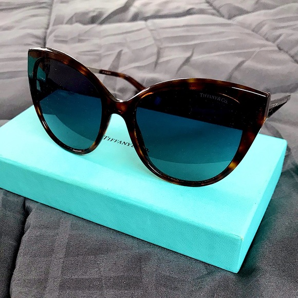 Tiffany & Co. Tortoise Shell Sunglasses - Picture 1 of 4